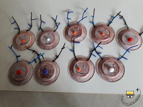 Bricolage de noël CE1 / CE2